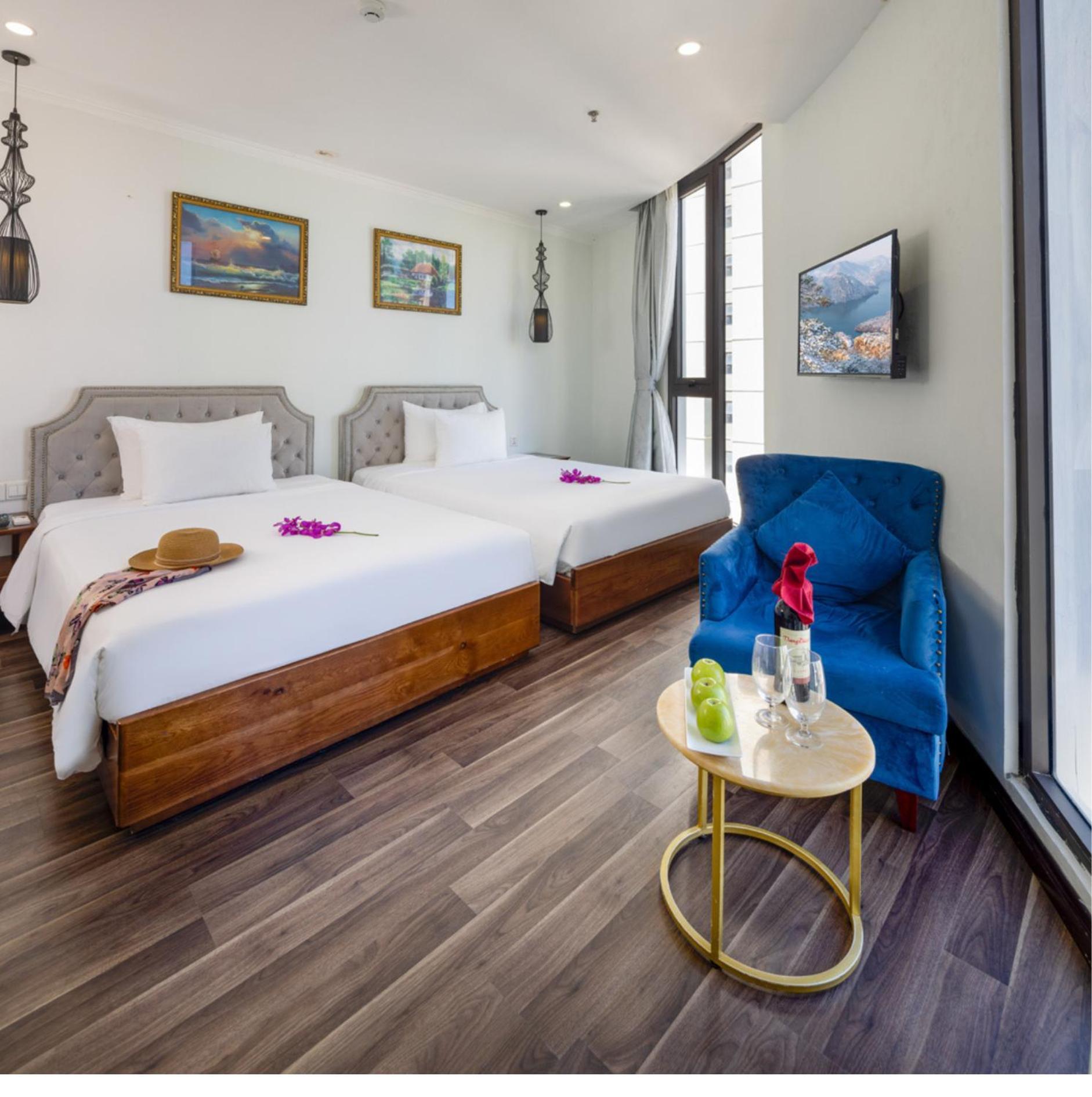 Minh Chau Premium Hotel Danang エクステリア 写真
